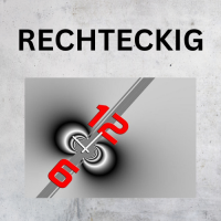 Wanduhren Rechteckig