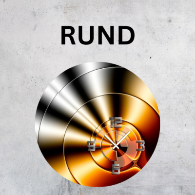 Wanduhren Rund