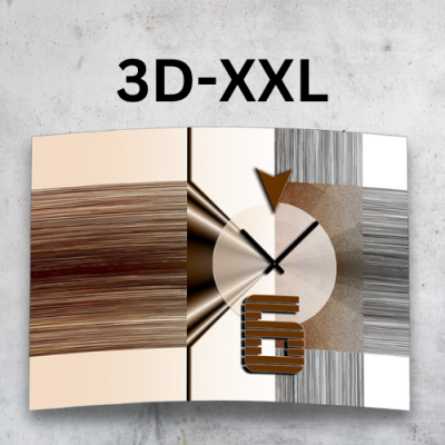 3D-Wanduhren - XXL