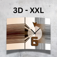 3D-Wanduhren - XXL