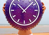 3828 Dixtime Designer Wanduhr, Wanduhren, Moderne Bürouhr