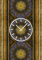 3836 Dixtime Designer Wanduhr, Wanduhren, Moderne...