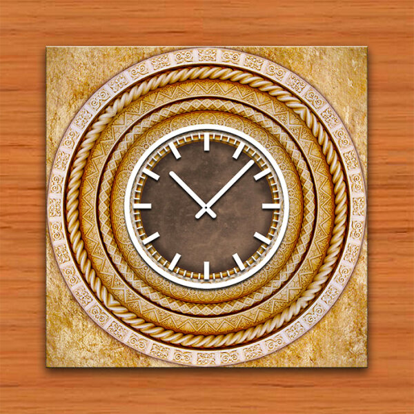 3837 Dixtime Designer Wanduhr, Wanduhren, Moderne Wohnraumuhr