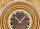 3837 Dixtime Designer Wanduhr, Wanduhren, Moderne Wohnraumuhr