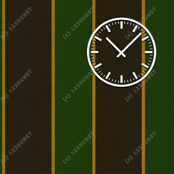 3842 Dixtime Designer Wanduhr, Wanduhren, Moderne Wohnraumuhr