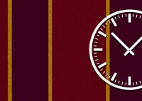 3843 Dixtime Designer Wanduhr, Wanduhren, Moderne Wohnraumuhr
