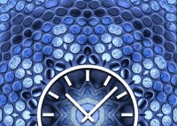 3867 Dixtime Designer Wanduhr, Wanduhren, Moderne Wohnraumuhr