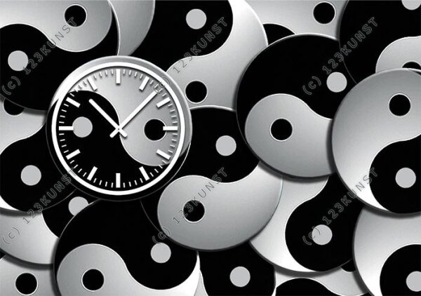 3972 Dixtime Designer Wanduhr, Wanduhren, Moderne Wohnraumuhr