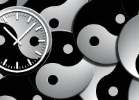 3972 Dixtime Designer Wanduhr, Wanduhren, Moderne Wohnraumuhr
