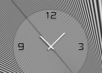 4077 Dixtime Designer Wanduhr, Wanduhren, Moderne Wohnraumuhr