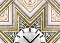 4103 Dixtime Designer Wanduhr, Wanduhren, Moderne Wohnraumuhr
