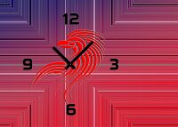 4236 Dixtime Moderne Designer Wanduhr, Wanduhren, Bürouhr