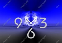 4307 Dixtime Designer Wanduhr, Wanduhren, Bürouhr