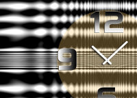 4323 Dixtime Designer Wanduhr, Wanduhren, Moderne Bürouhr