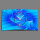 Digital Designer Art abstrakt blau Designer Wanduhr abstrakt modernes Wanduhren Design leise kein ticken DIXTIME 3D-0423