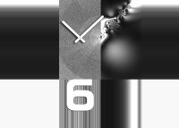 4333 Dixtime Designer Wanduhr, Wanduhren, Moderne...