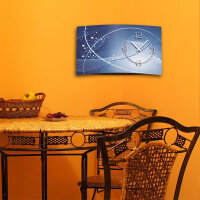 Digital Designer Art Designer Wanduhr abstrakt modernes Wanduhren Design leise kein ticken DIXTIME 3D-0415