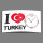 Digital Designer Art Turkey Designer Wanduhr abstrakt modernes Wanduhren Design leise kein ticken DIXTIME 3D-0412