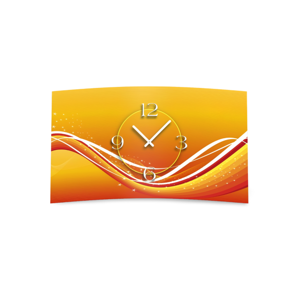 Digital Designer Art abstrakt Designer Wanduhr modernes Wanduhren Design leise kein ticken DIXTIME 3D-0395