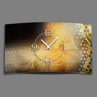 Digital Designer Art abstrakt gold Designer Wanduhr...