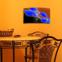 Digital Designer Art abstrakt Designer Wanduhr modernes Wanduhren Design leise kein ticken DIXTIME 3D-0388