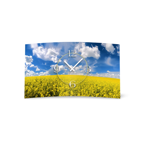 Digital Designer Art Feld Designer Wanduhr modernes Wanduhren Design leise kein ticken DIXTIME 3D-0379