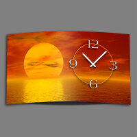 Digital Designer Art Sunset Designer Wanduhr modernes...