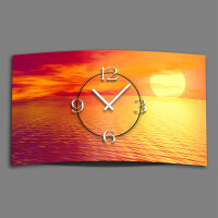 Digital Designer Art Sunset Designer Wanduhr modernes...