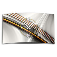 Digital Designer Art abstrakt Designer Wanduhr modernes Wanduhren Design leise kein ticken DIXTIME 3D-0364