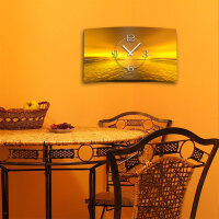Digital Designer Art Sunset Designer Wanduhr modernes...