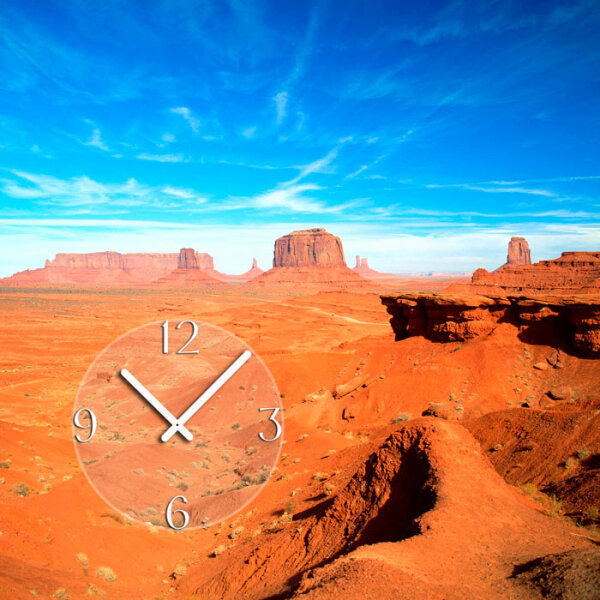 5099 Dixtime Designer Wanduhr, Wanduhren, Wohnraumuhr