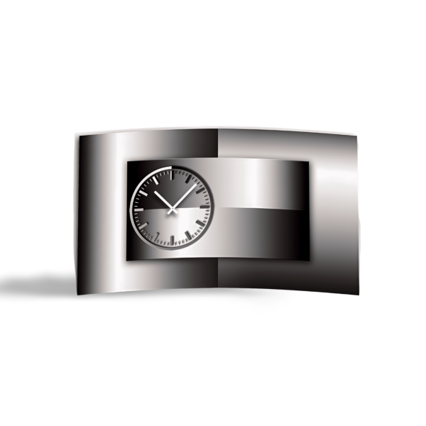 Digital Designer Art sw Designer Wanduhr modernes Wanduhren Design leise kein ticken DIXTIME 3D-0341