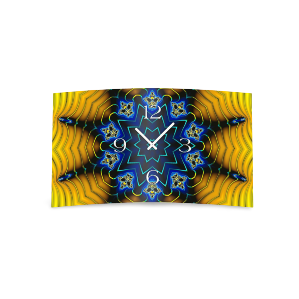 Digital Art Designer Wanduhr modernes Wanduhren Design leise kein ticken DIXTIME 3D-0339