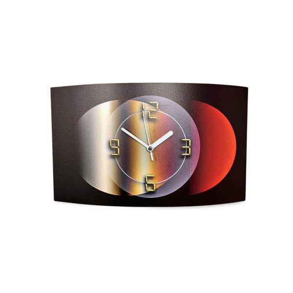 Abstrakt Designer Wanduhr modernes Wanduhren Design leise kein ticken DIXTIME 3D-0325