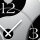 Motiv Yin Yang Designer Wanduhr modernes Wanduhren Design leise kein ticken DIXTIME 3D-0321