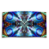 Digital Art Designer Wanduhr modernes Wanduhren Design leise kein ticken DIXTIME 3D-0311