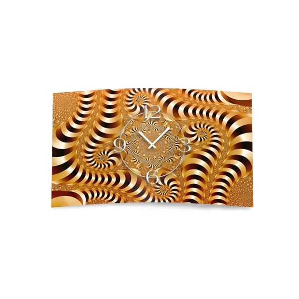 Abstrakt Designer Wanduhr modernes Wanduhren Design leise kein ticken DIXTIME 3D-0302