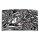 Digital Art liquid grau Designer Wanduhr modernes Wanduhren Design leise kein ticken DIXTIME 3D-0261