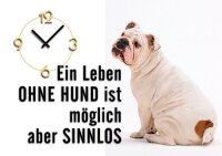 6157 Dixtime Designer Wanduhr, Wanduhren, Moderne Wohnraumuhr