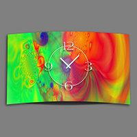 Psychodelic Farbverlauf Designer Wanduhr modernes...