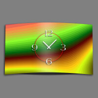 Psychodelic Regenbogen Designer Wanduhr modernes...