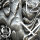 Metall Gestein Skulptur Designer Wanduhr modernes Wanduhren Design leise kein ticken dixtime 3D-0181