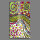 Doodle Kritzel bunt Designer Wanduhr modernes Wanduhren Design leise kein ticken dixtime 3D-0165
