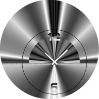5070 Dixtime Designer Wanduhr, Wanduhren, Moderne...