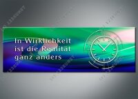 3823  Dixtime Designer Wanduhr, Wanduhren, Bürouhr, Wohnraumuhr