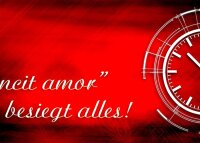 3817  Dixtime Designer Wanduhr, Wanduhren, Bürouhr, Wohnraumuhr