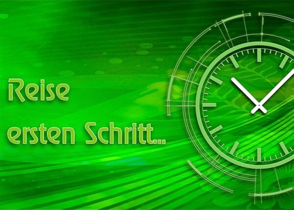 3814  Dixtime Designer Wanduhr, Wanduhren, Bürouhr, Wohnraumuhr