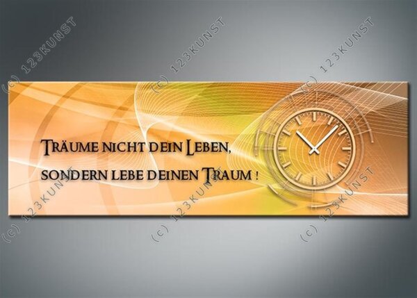 3806  Dixtime Designer Wanduhr, Wanduhren, Bürouhr, Wohnraumuhr