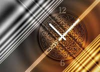 4448 Dixtime Designer Wanduhr, Wanduhren, Wohnraumuhr