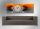 4167 "CROSSING TIME" Dixtime Moderne Designer Wanduhr, Wanduhren, zeitloses Design,  edle Bürouhr, orange grau